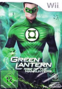 Green Lantern: Rise of the Manhunters Wii  box art
